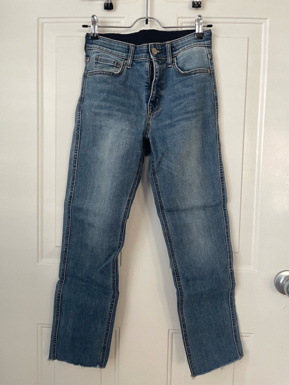 Classic Blue Women's Straight Leg Jeans